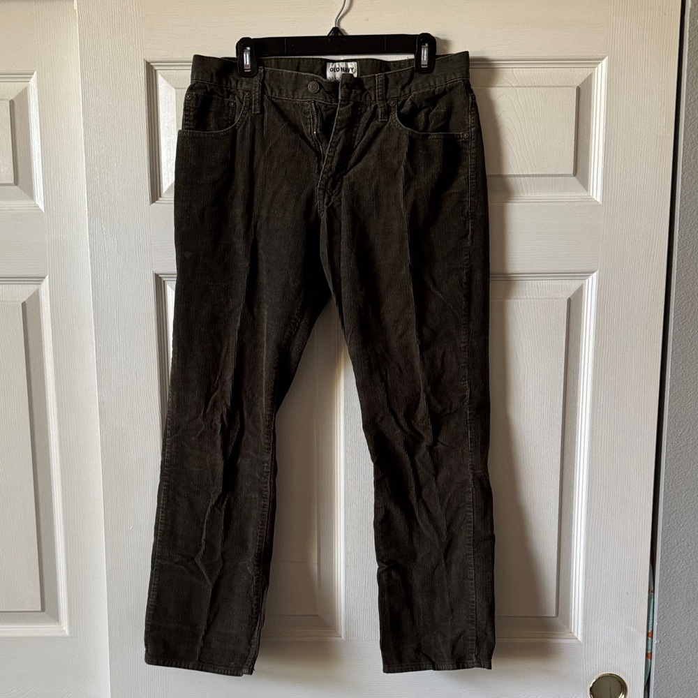 Men's Old Navy forest green corduroy Pants